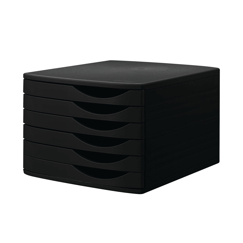 JALEMA 6 DESKTOP DRAWERS SET BLACK