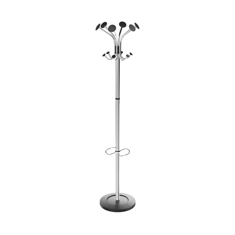 ALBA CHROMY COAT STAND CHROME/BLACK