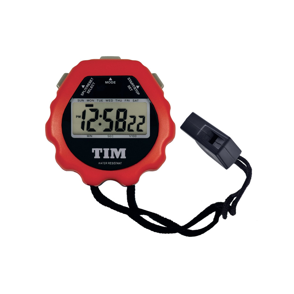 ACCTIM SPRINT STOPWATCH RED