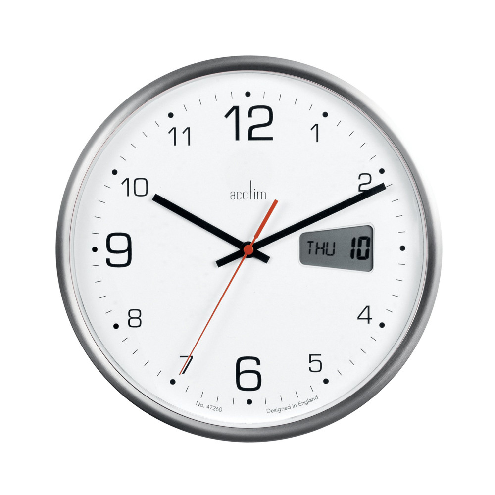 ACCTIM KALENDAR WALL CLOCK 270MM