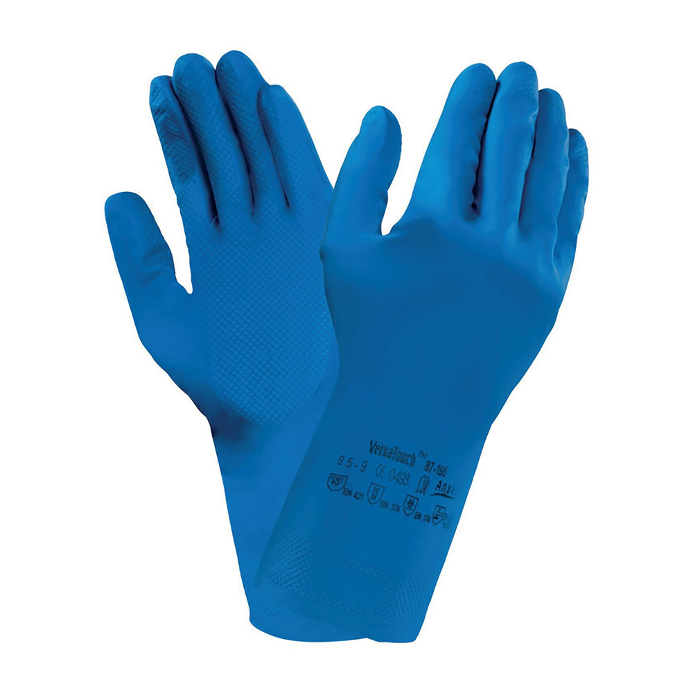 VERSATOUCH LATEX GLOVES 1 PR BLUE XL