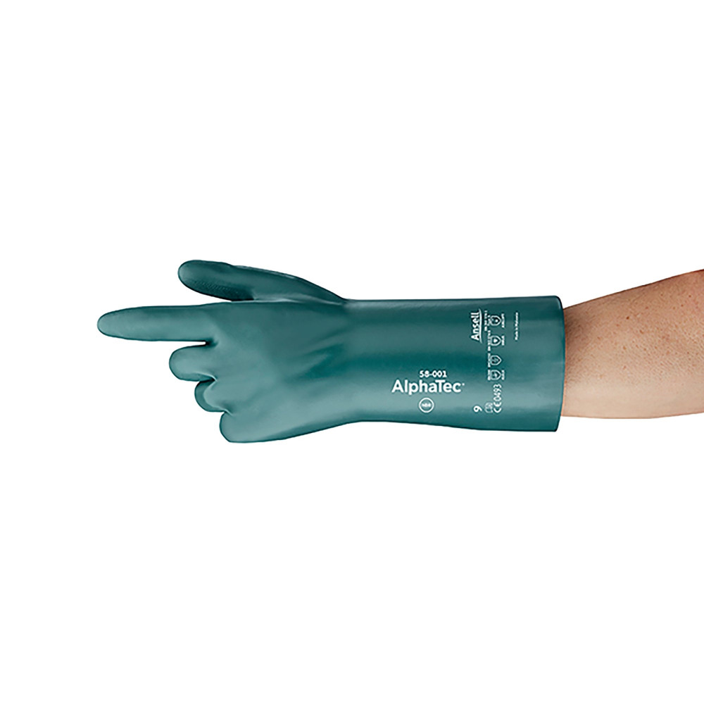 ALPHATEC GAUNTLET GLOVES GRN L PK12