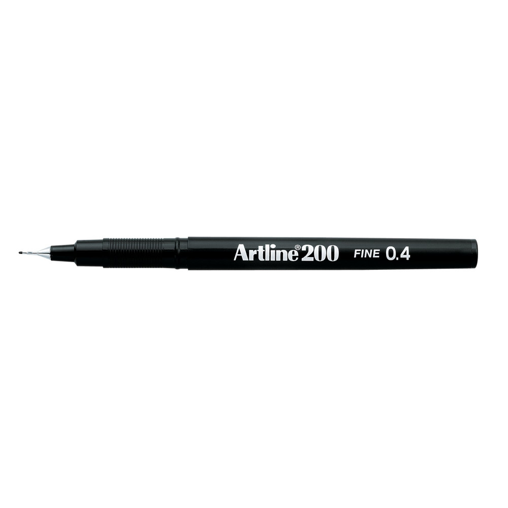 ARTLINE 200 PENS BLACK PK12