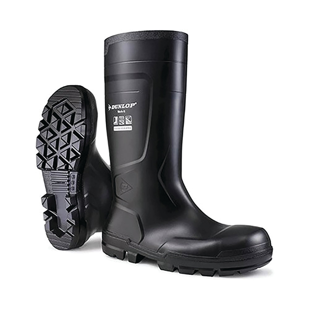 WORK-IT BLACK S5 WELLINGTON BOOTS 4