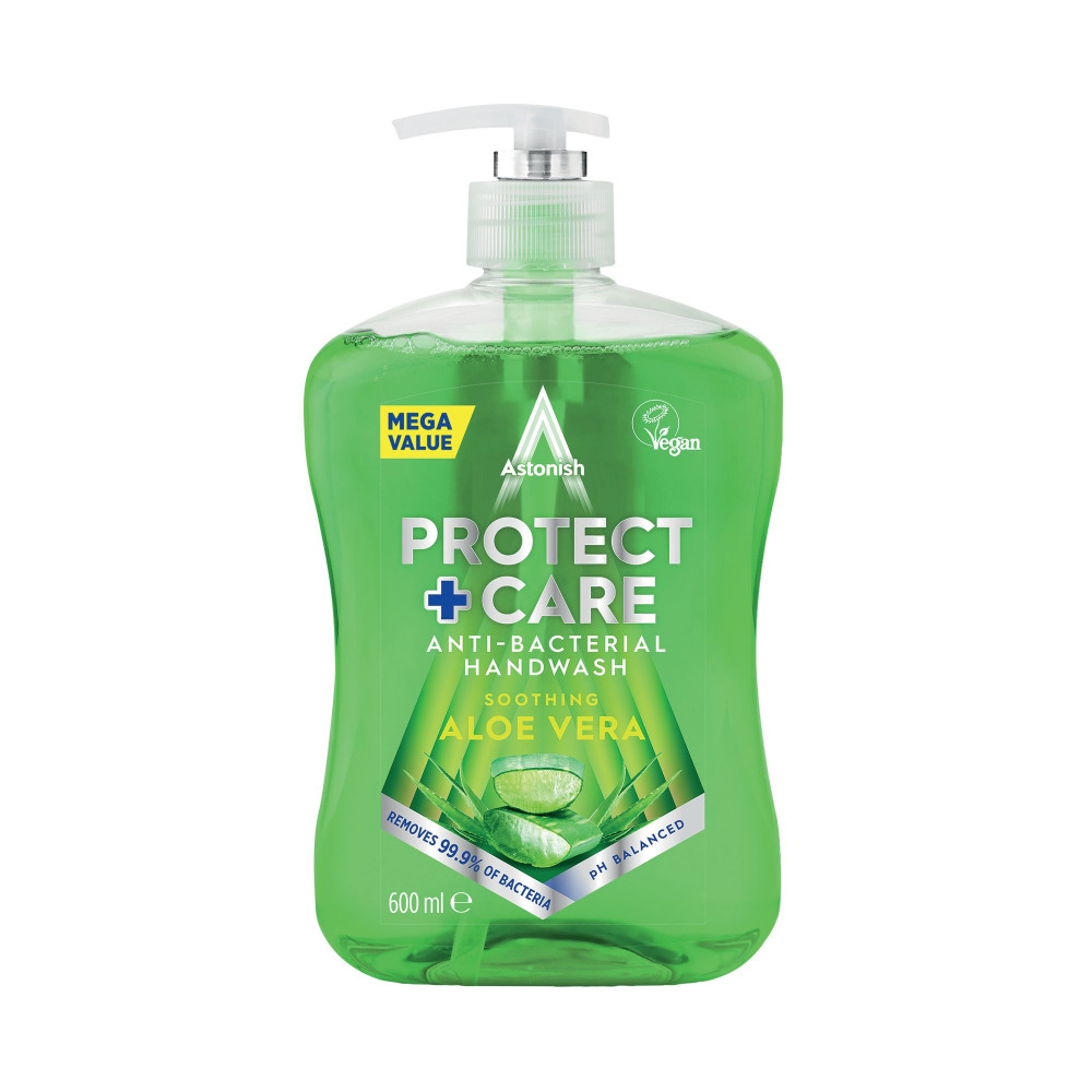 ASTONISH ANTIBAC H/WSH ALO 600ML P12
