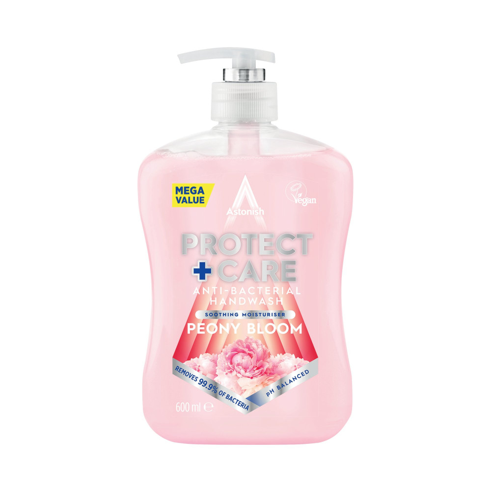 ASTONISH ANTIBAC H/WSH 600ML PEO P12