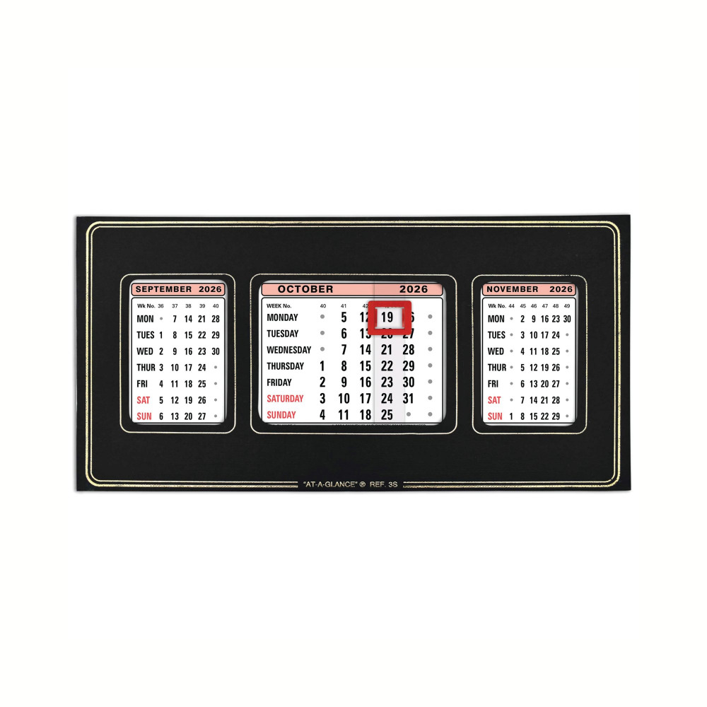 AT-A-GLANCE REFILLABLE CALENDAR 2026