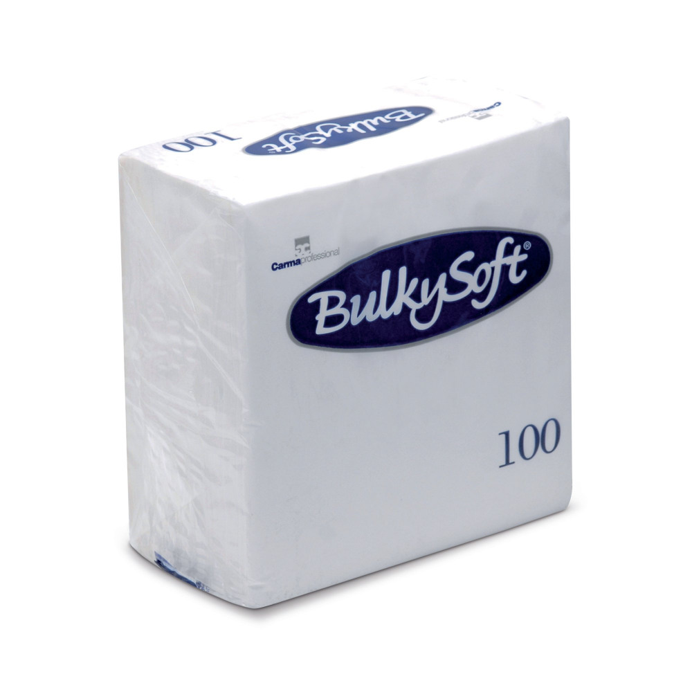 COCKTAIL NAPKIN 2-PLY WHITE PK100