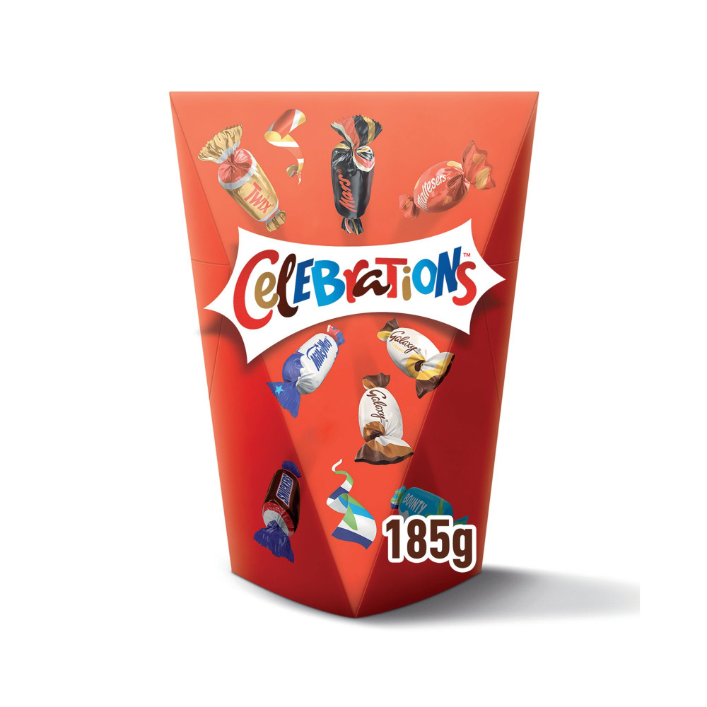 MARS CELEBRATIONS POP BOX 185G