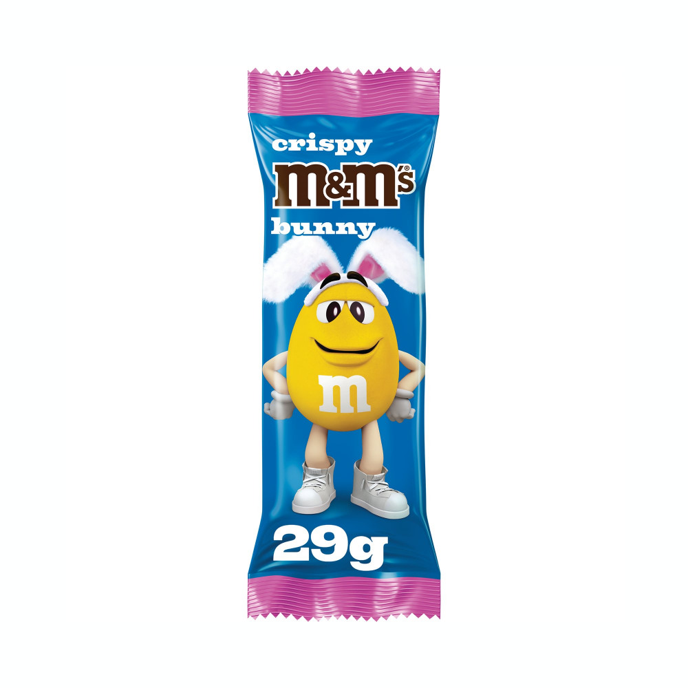 MMS CRISPY BUNNY MILK CHOCOLATE PK32