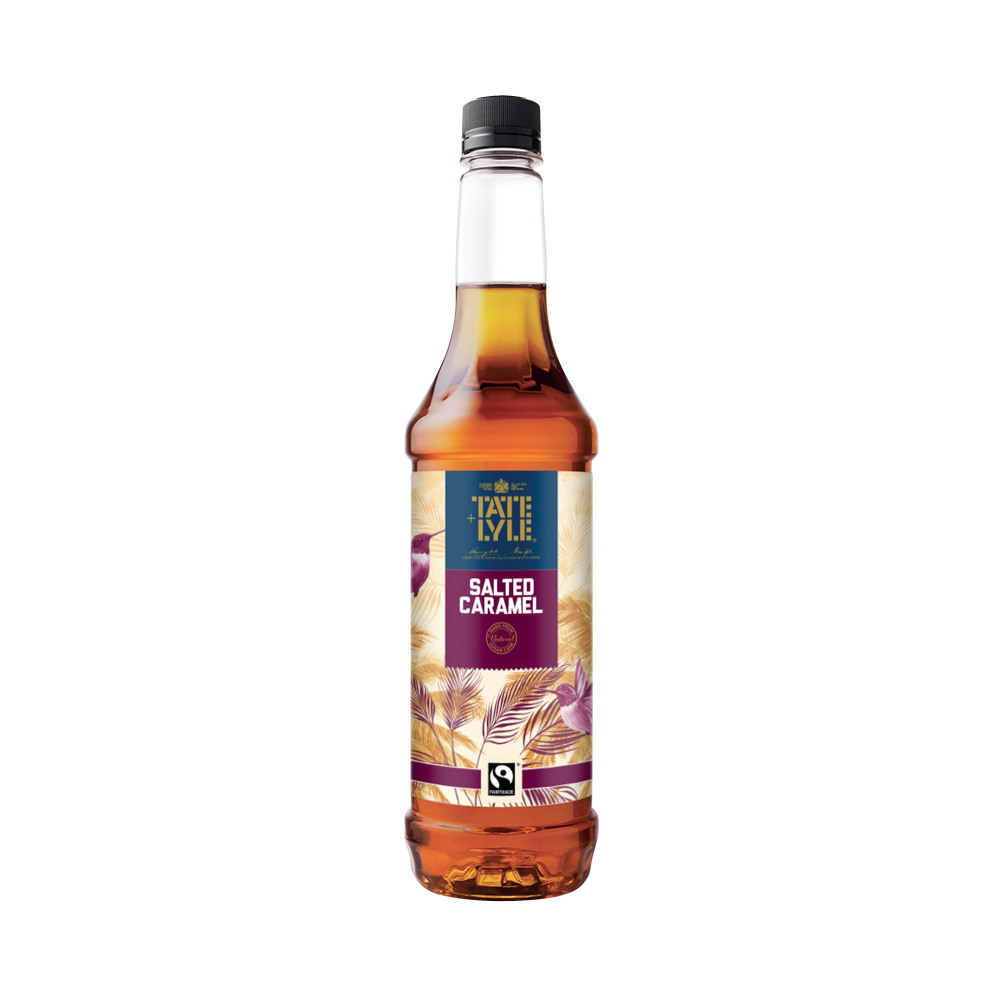 TATE LYLE SALTED CARAMEL SYRUP 750ML