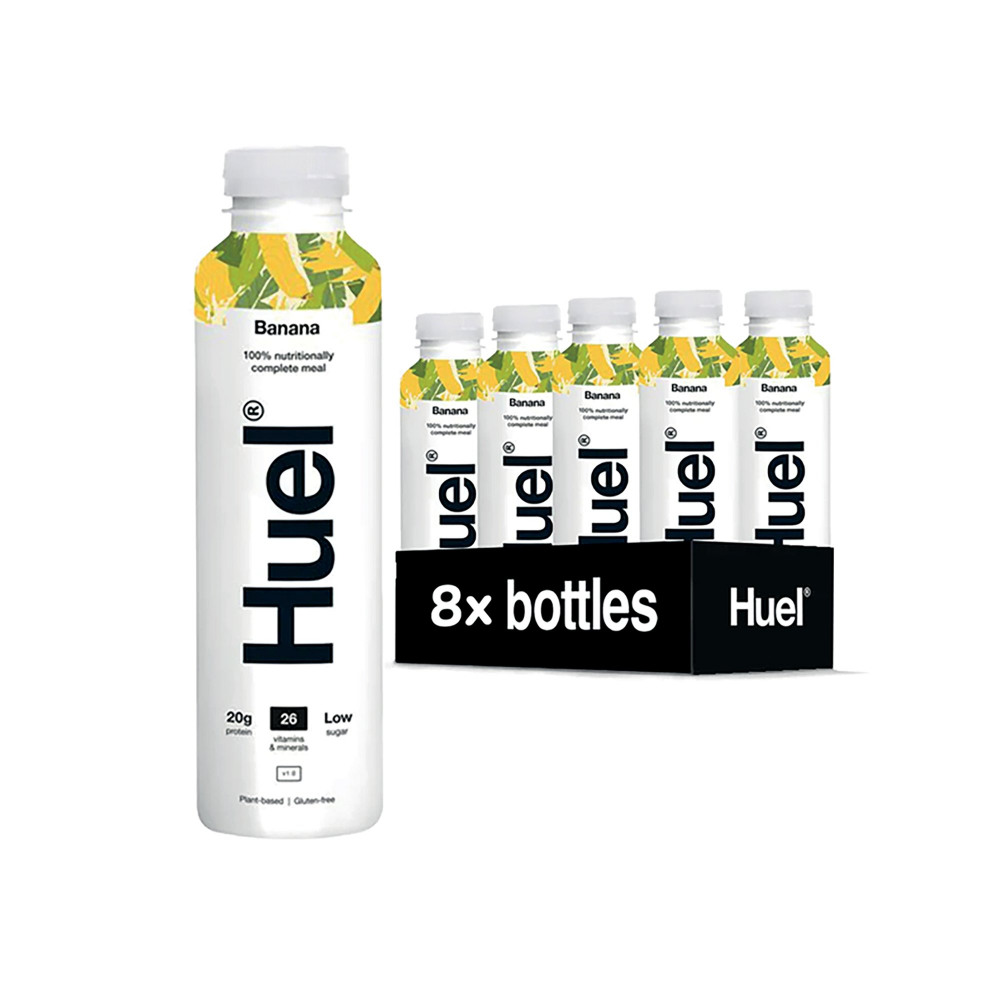 HUEL BANANA COMPLETE MEAL DRINK PK8
