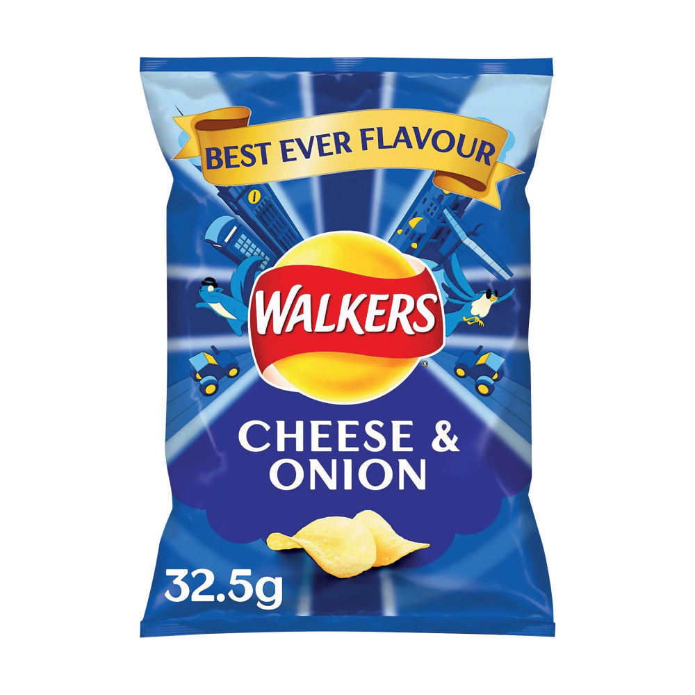 WALKERS CHEESE/ON CRSP 37.5G PK32