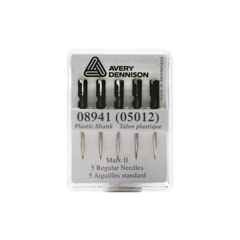 AVERY DENNISON PLAS TAG NEEDLES PK5