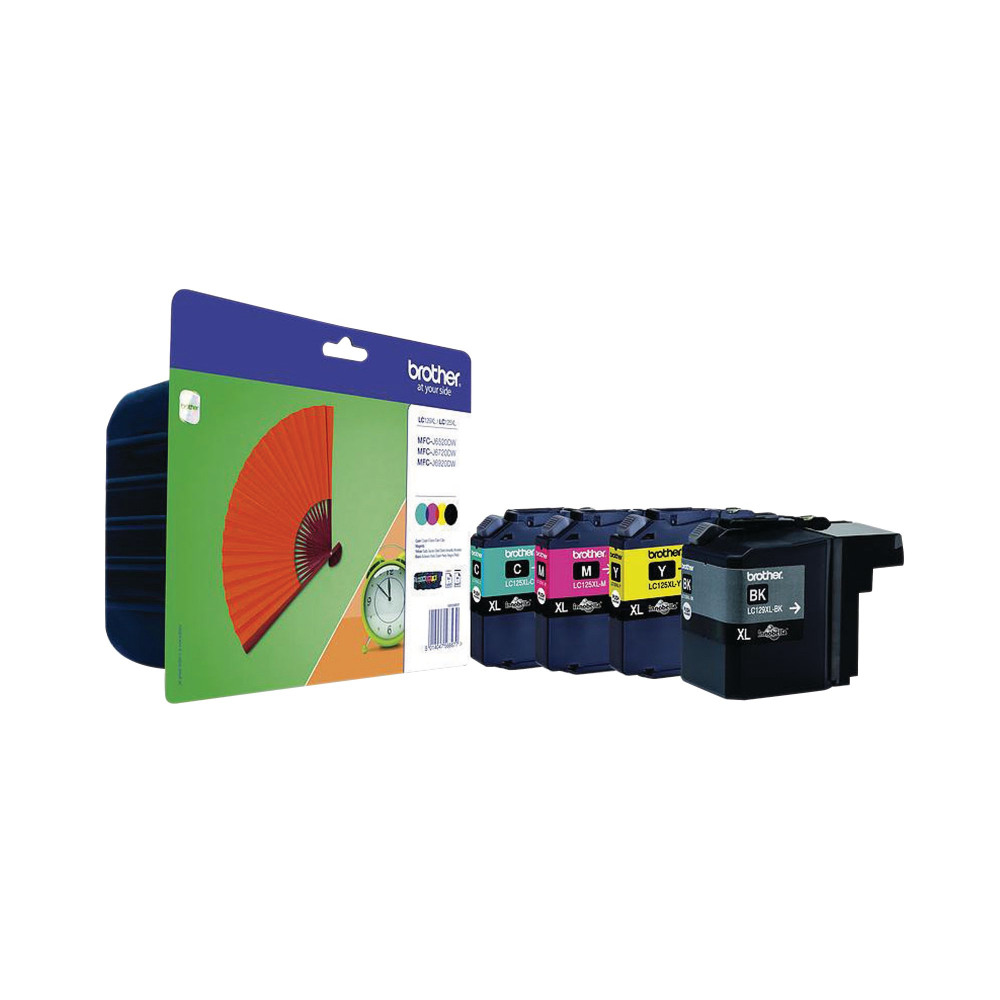 BROTHER LC129XL INK CART MPK HY CMYK