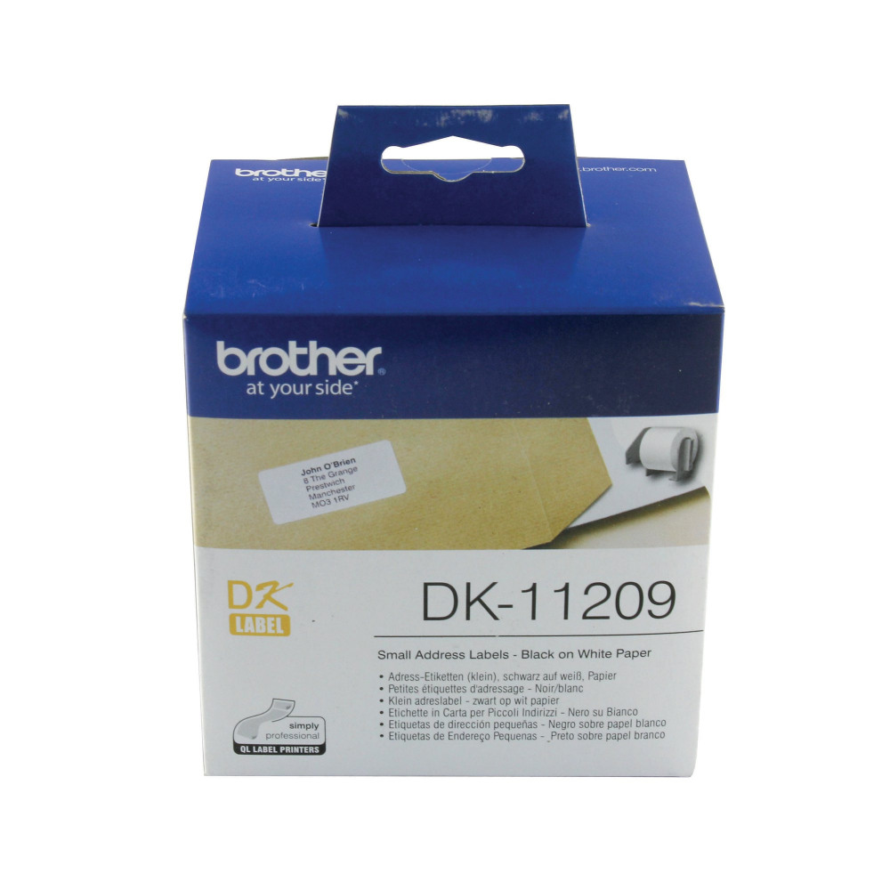 BROTHER SML ADDRESS LBL 29X62MM P800