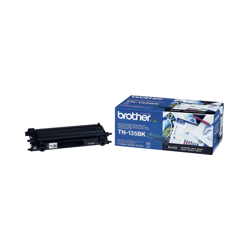 BROTHER TN-135BK TONER CART HY BLACK
