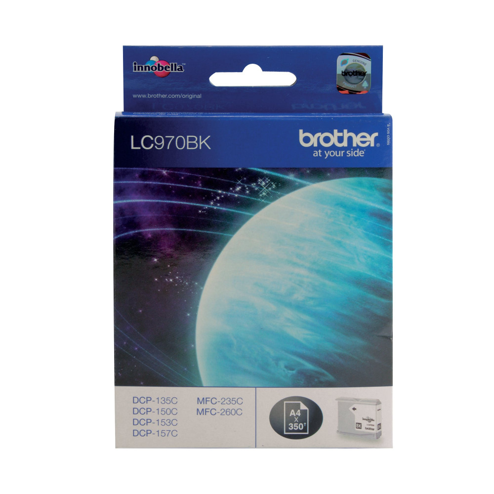 BROTHER LC970BK INK CARTRIDGE BLACK
