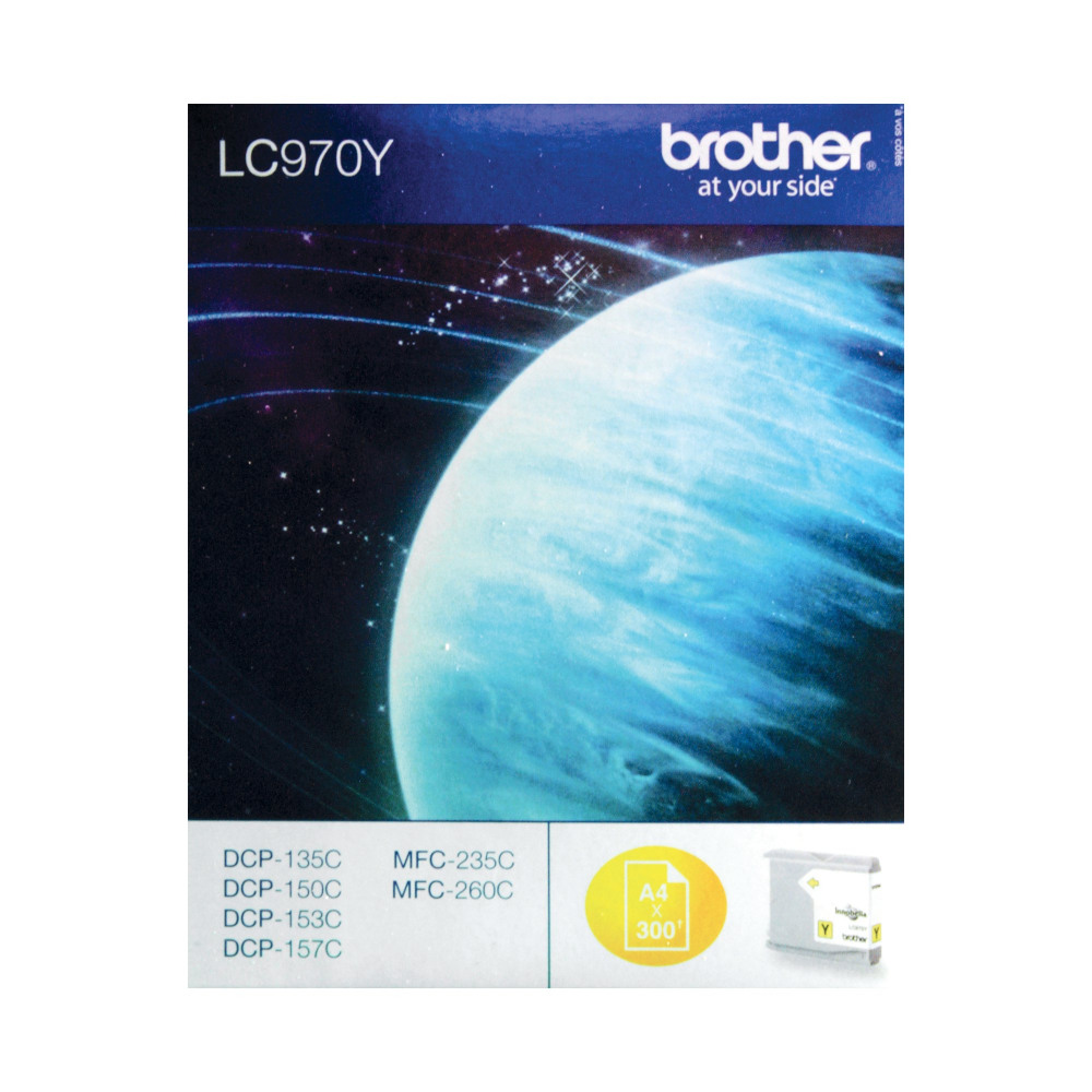 BROTHER LC970Y INK CARTRIDGE YELLOW