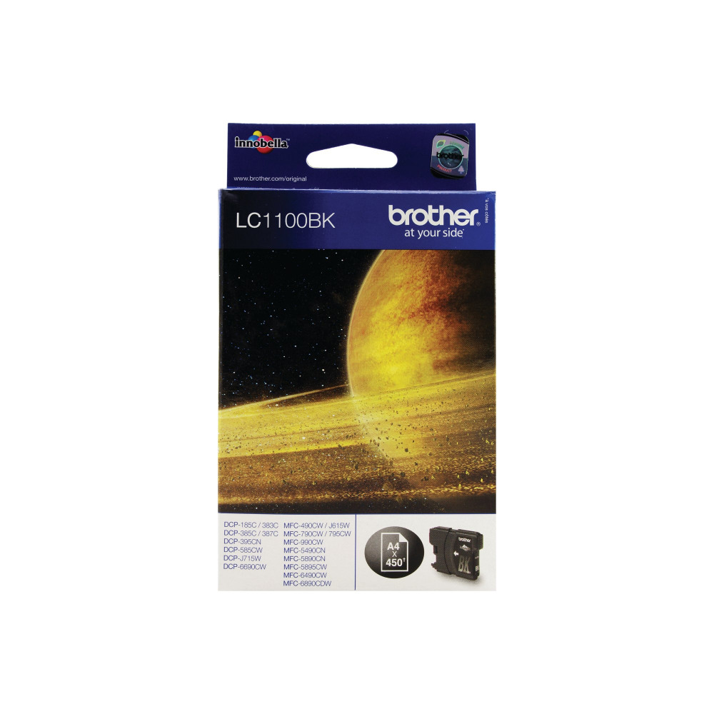 BROTHER LC1100BK INK CARTRIDGE BLACK