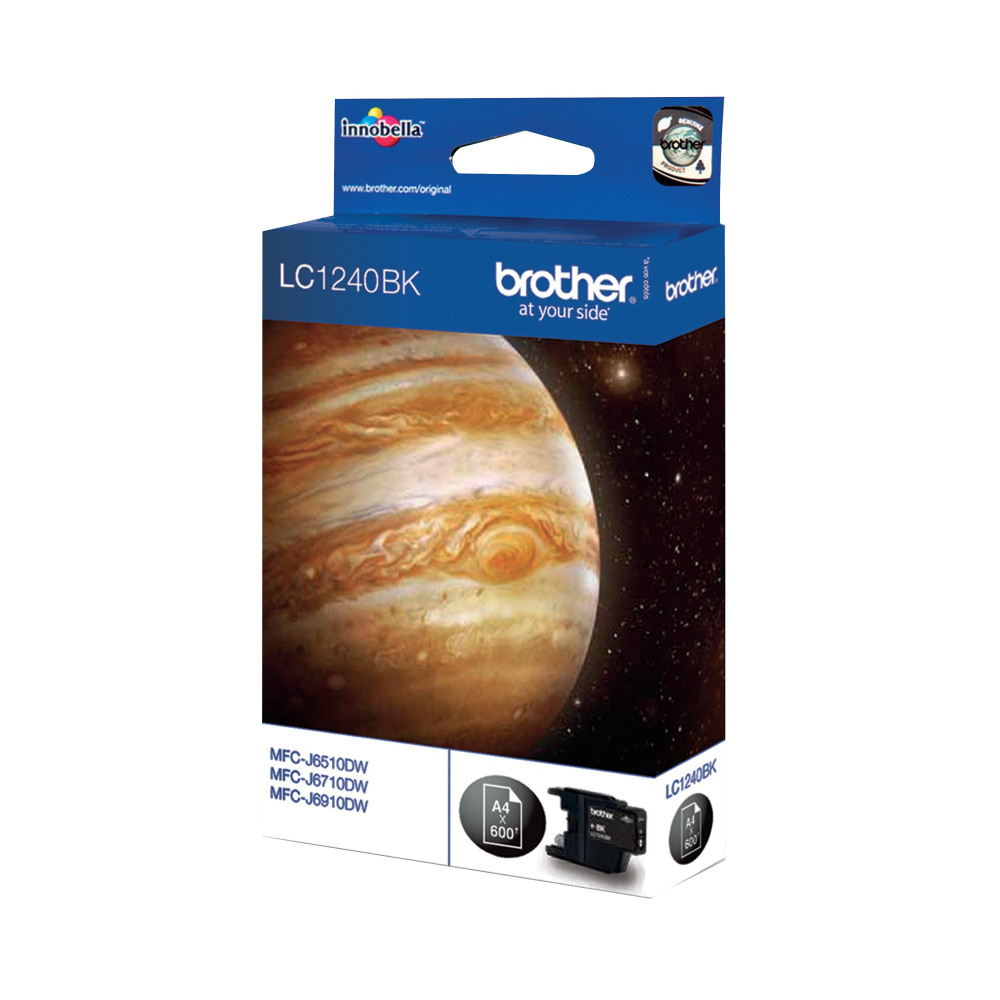 BROTHER LC1240BK INK CARTRIDGE BLACK