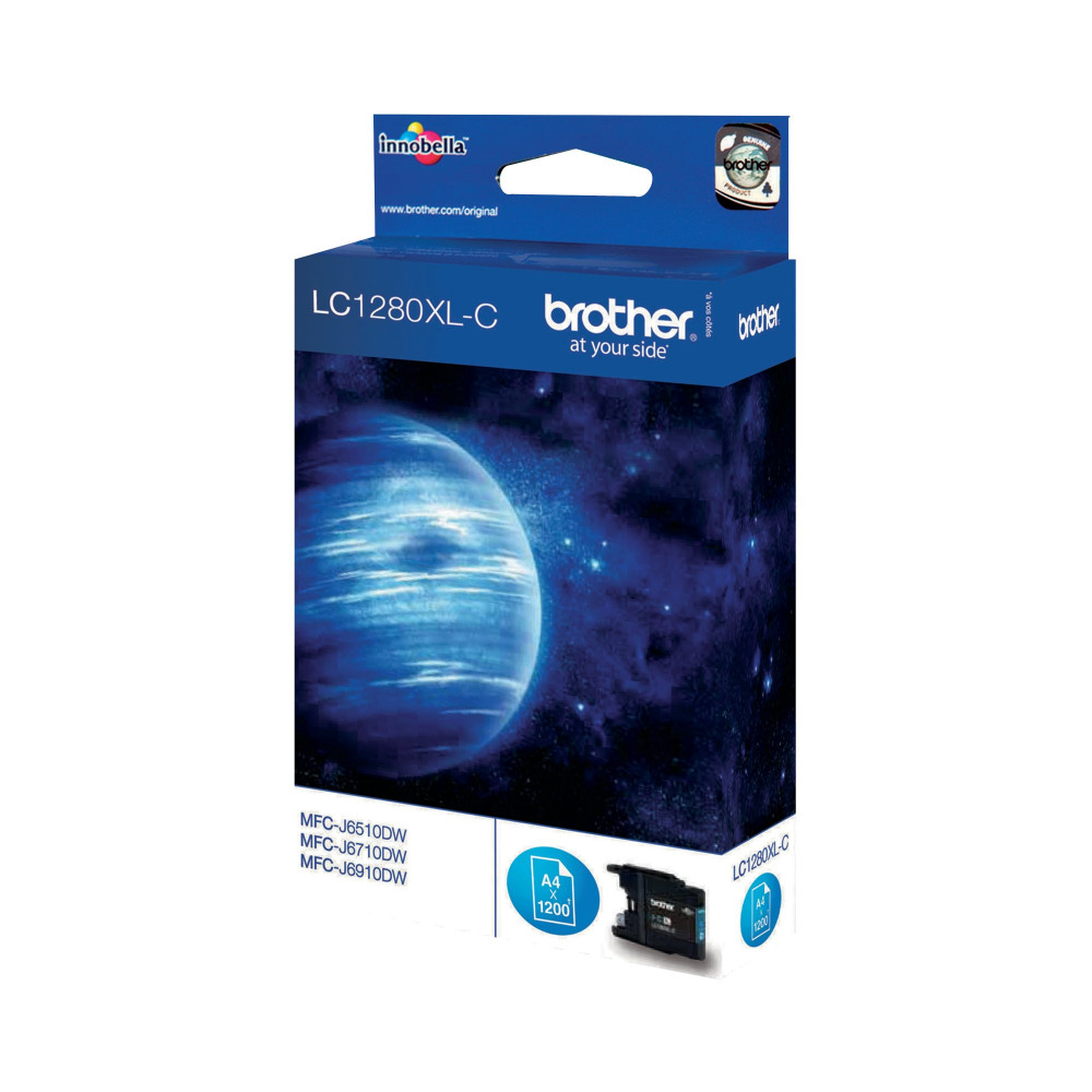 BROTHER LC1280XLC INK CART HY CYAN