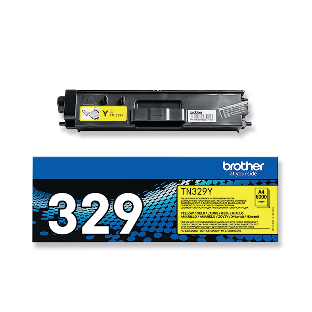 BROTHER TN-329Y TNR CART SHY YELLOW