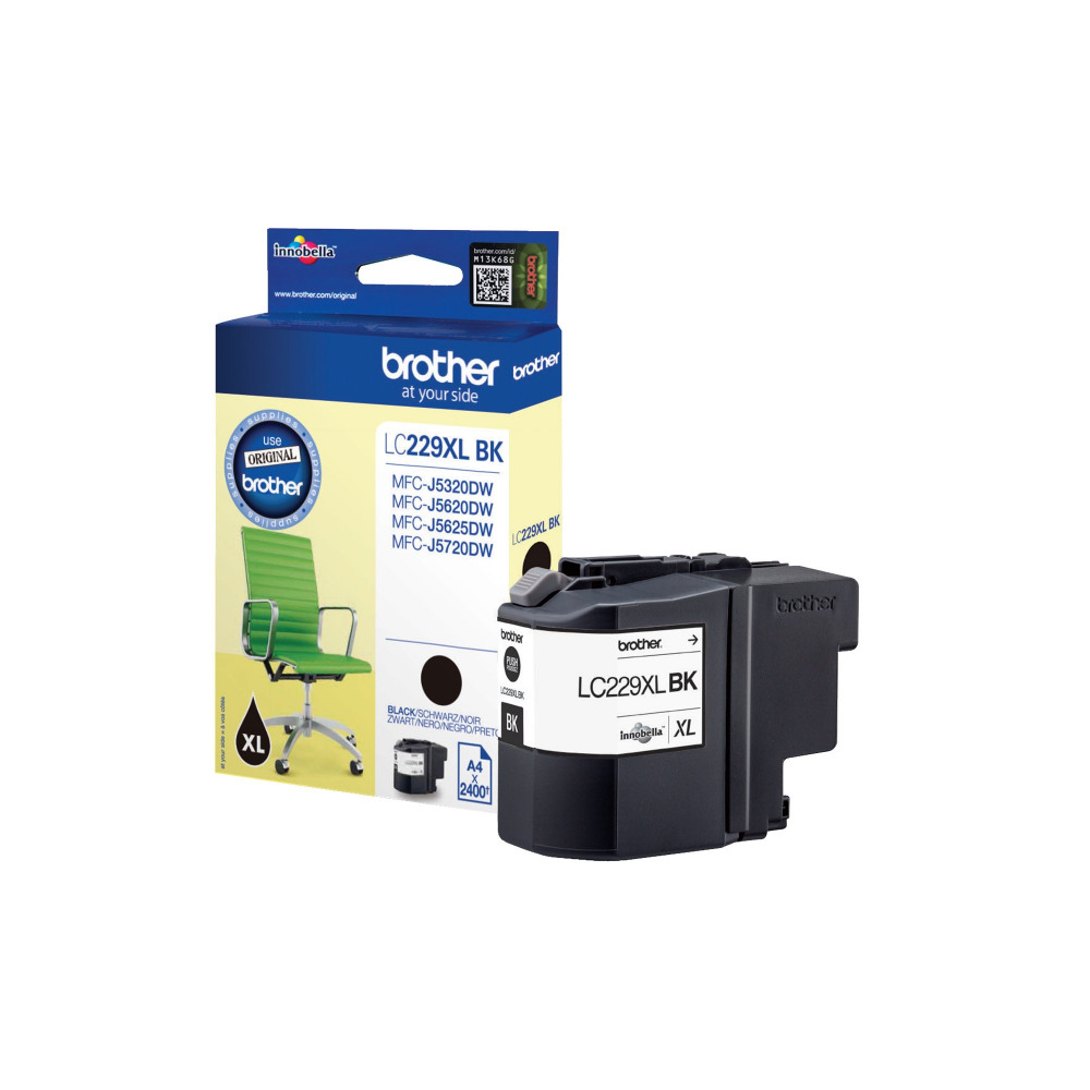 BROTHER LC229XLBK INK CART HY BLACK