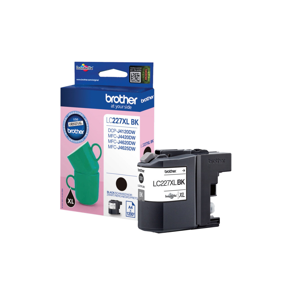 BROTHER LC227XLBK INK CART HY BLACK