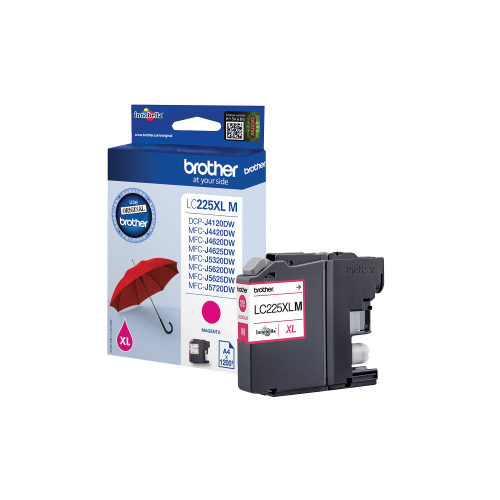 BROTHER LC225XLM INK CART HY MAGENTA