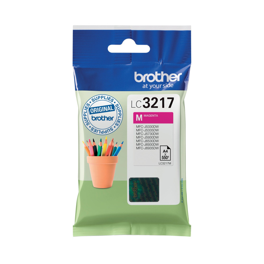 BROTHER LC3217M INK CART MAGENTA