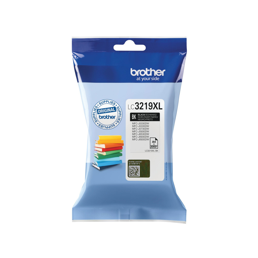 BROTHER INK CARTRIDGE HY BLACK