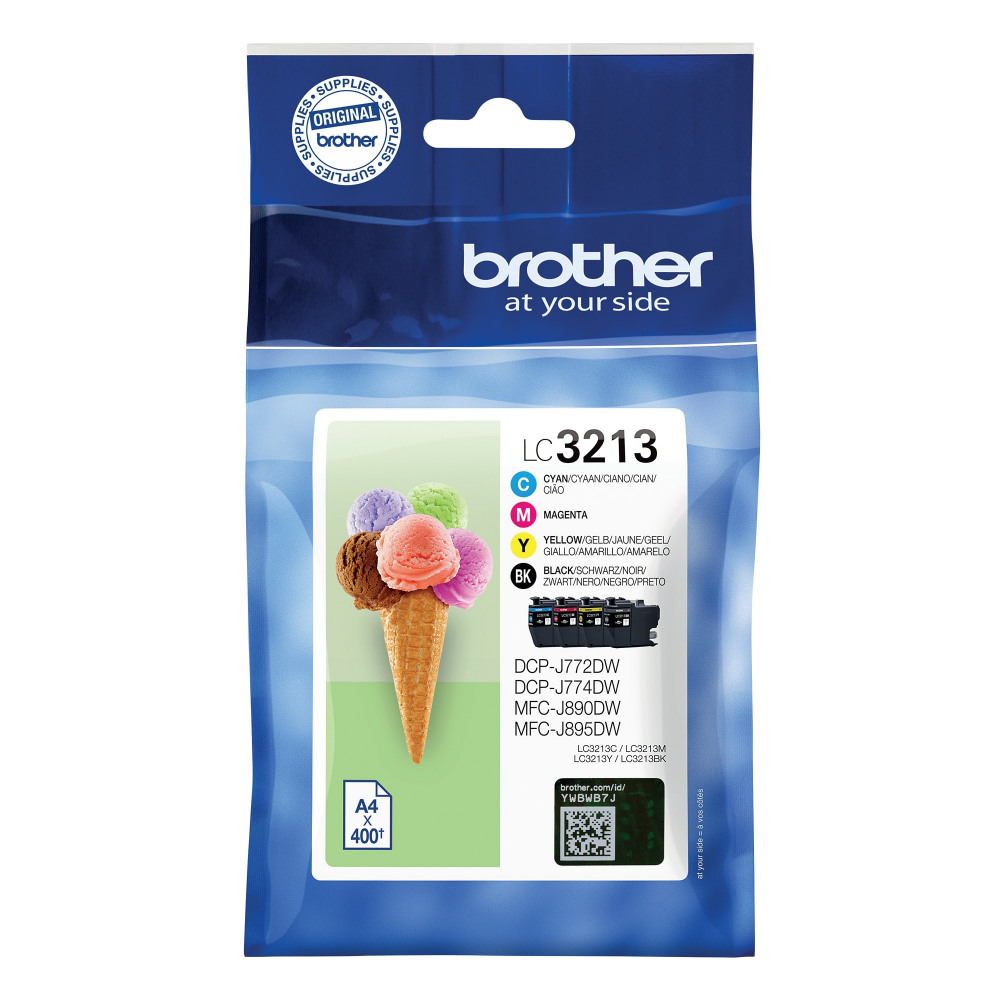 BROTHER LC3213 INK CART MPK CMYK