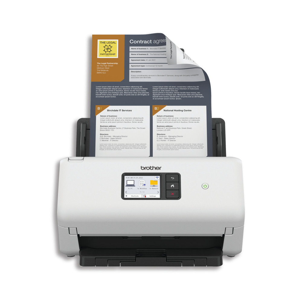 BROTHER ADS-4500W DESKTOP SCANNER
