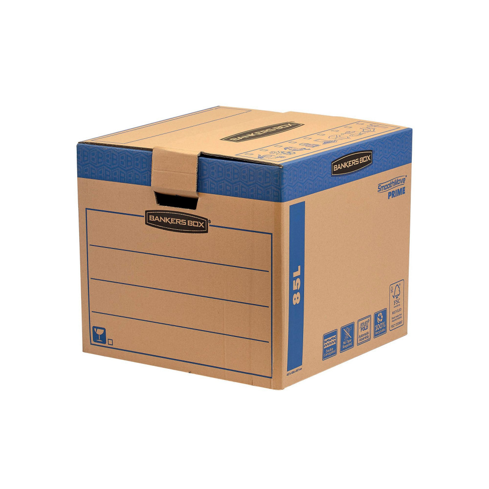 FELLOWES BANKERS MOVING BOX LRG PK5