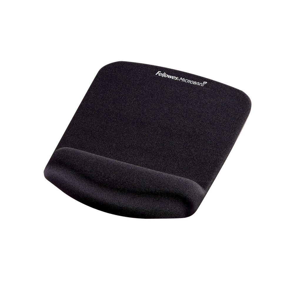 FELLOWES PLUSH TOUCH MOUSEPAD BLACK
