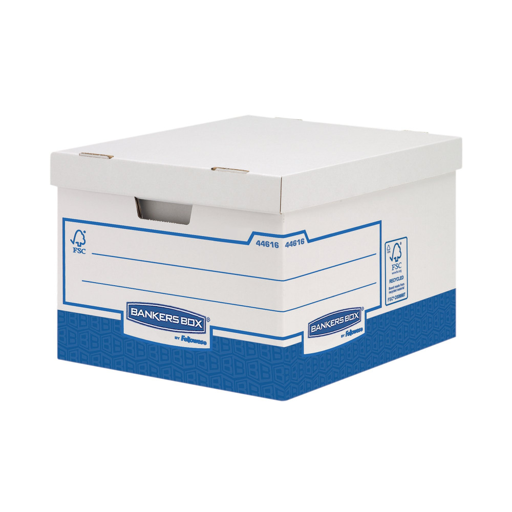 FELLOWES BASICS LRG HD STOR BOX PK10