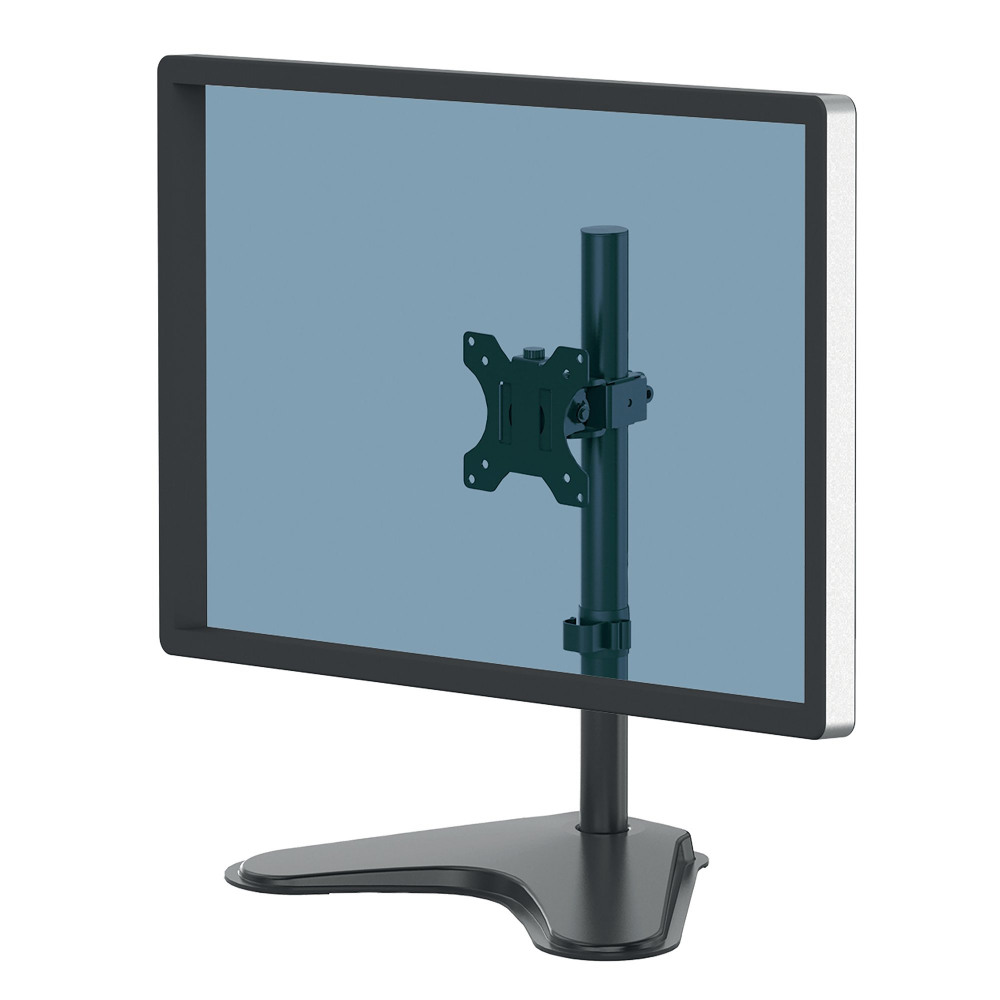 FELLOWES FREE STAND MONITOR ARM BLK