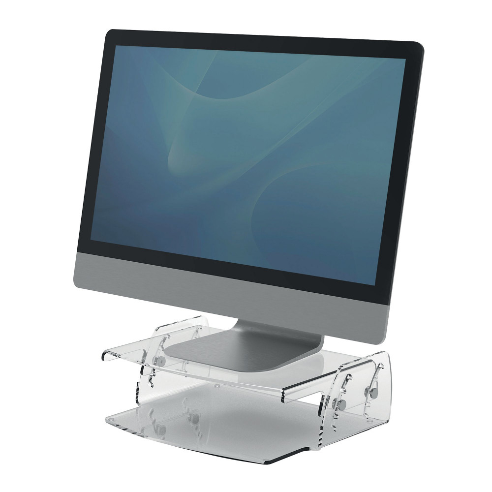 FELLOWES CLARITY ADJ MONITOR RISER
