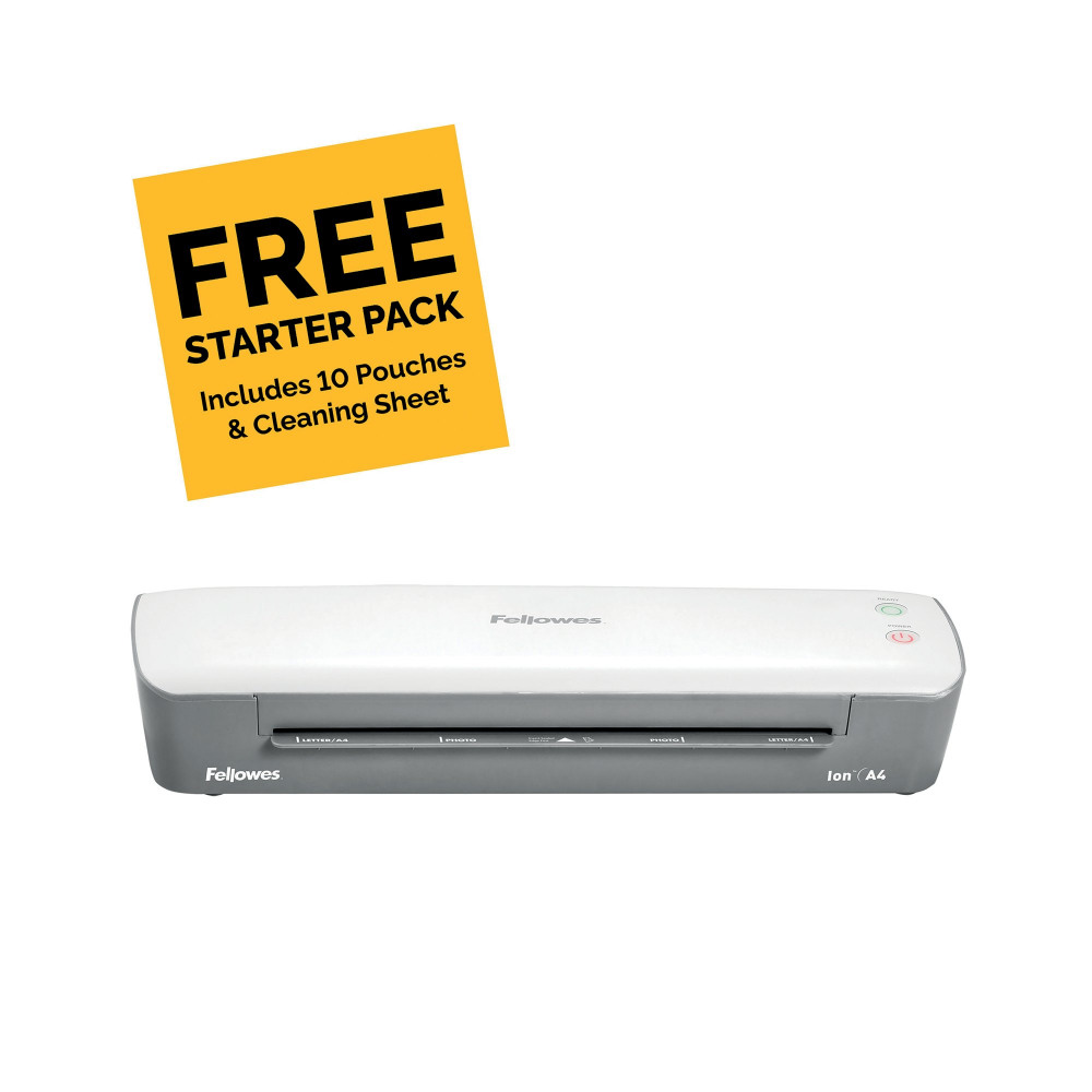 FELLOWES ION LAMINATOR A4 WHT/GREY
