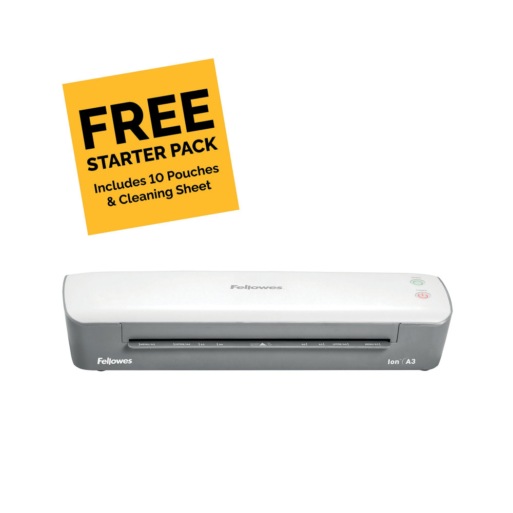FELLOWES ION LAMINATOR A3 WHT/GREY