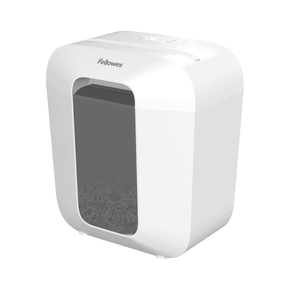 FELLOWES LX25 CROSS-CUT SHREDDER WHT