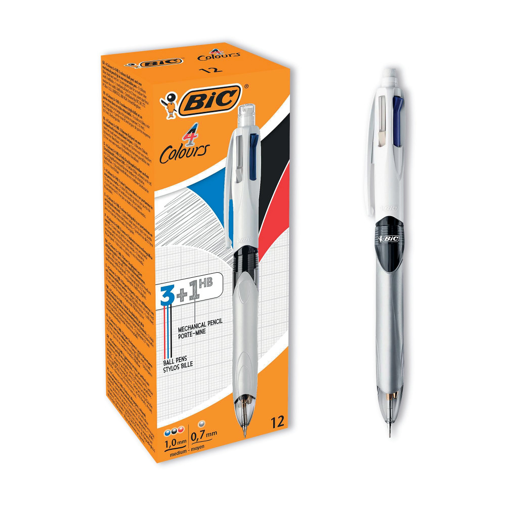 BIC 4 COLOURS MECHANICAL PENCIL PK12