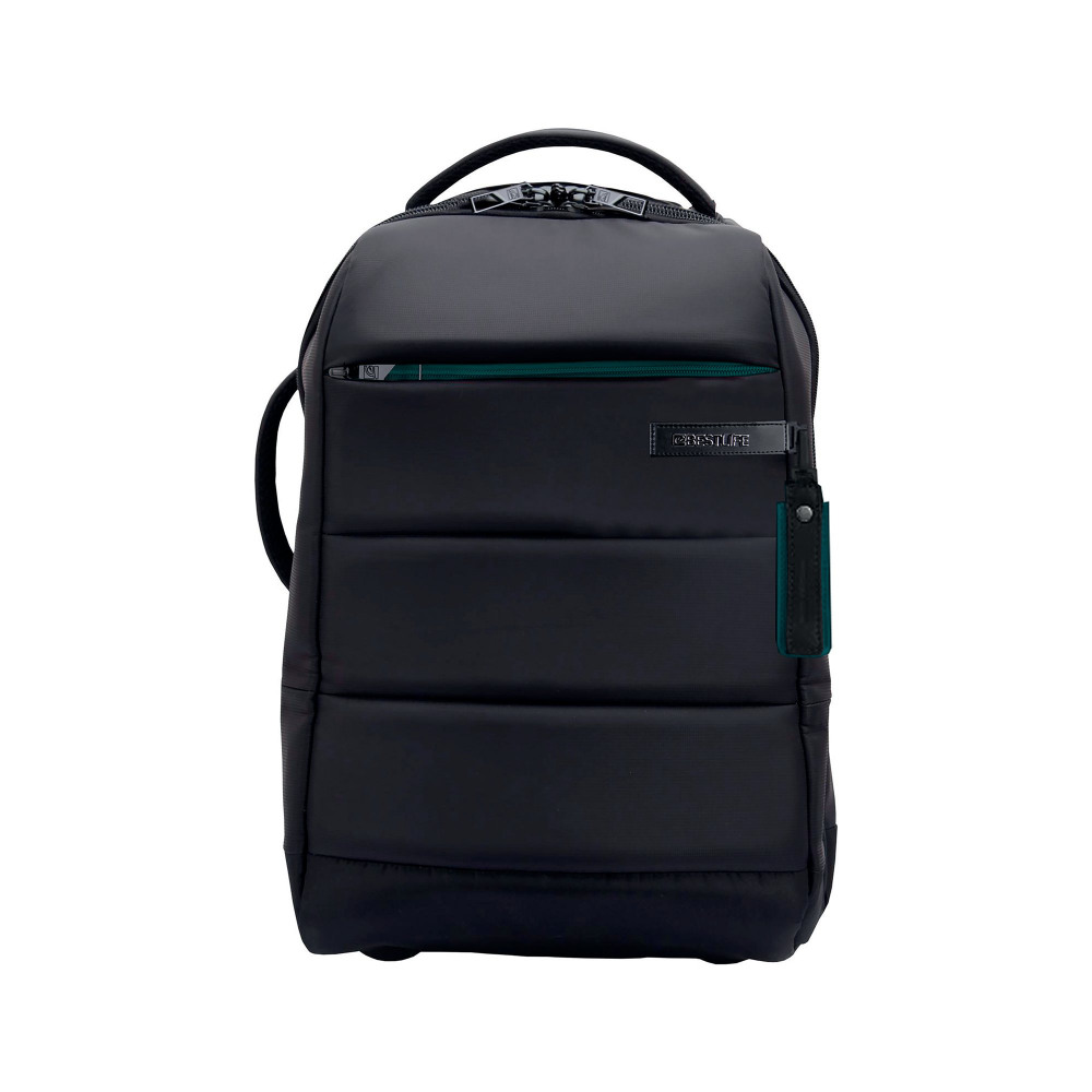 BESTLIFE 15.6 TROLLEY BCKPCK BLK GRN
