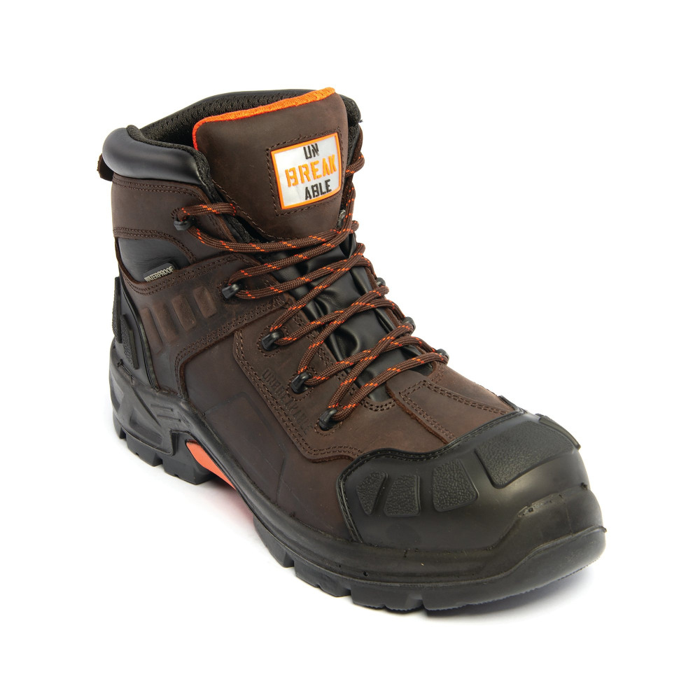 HURRICANE U124 SAFE BOOT BRN SIZE 10
