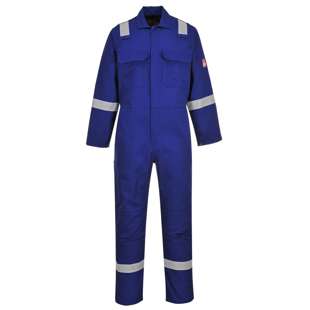 BIZWELD IONA FR COVERALL RO BLU XL