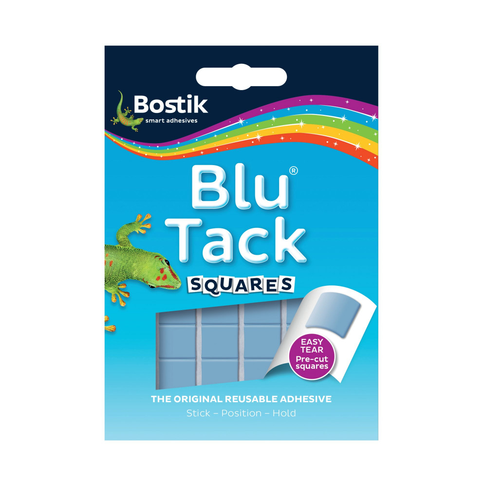 BOSTIK BLU TACK SQUARES PK12