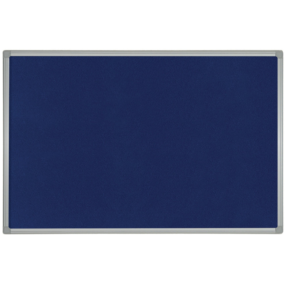 BI-OFFICE NOTICEBRD 900X600 BLU/ALU