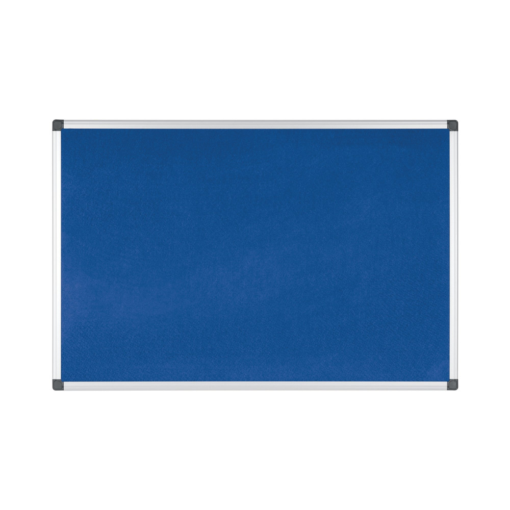 BI-OFFICE FELT BOARD 600X900 BLU/ALU