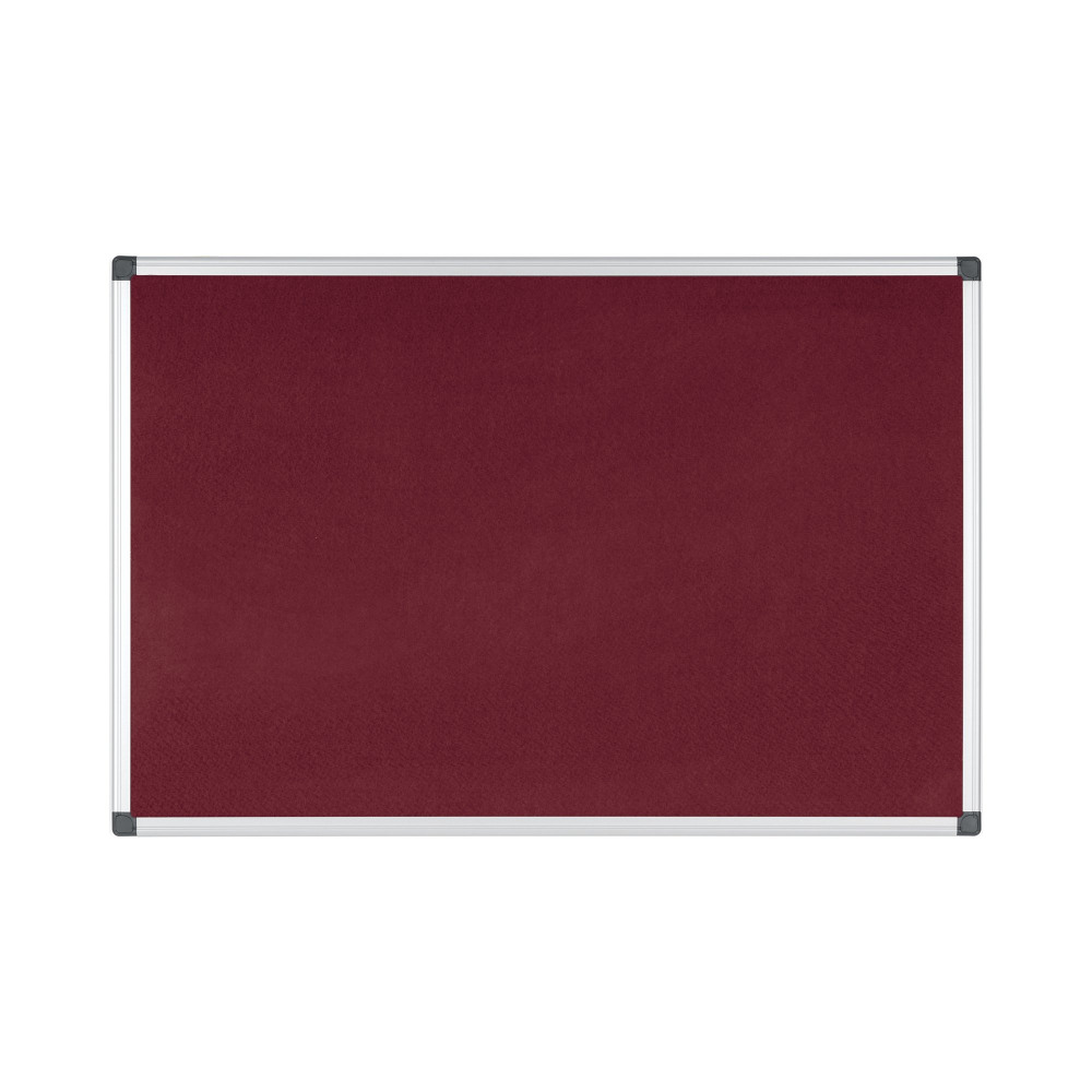 BIOFFICE NOTICEBD 240X120CM BURGUNDY